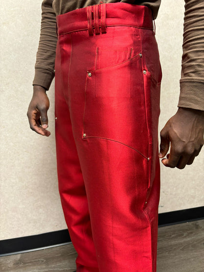 Peace Unto You Red Trouser